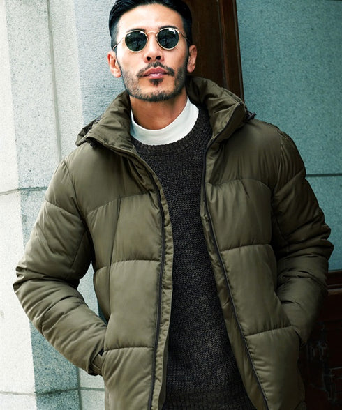 カーキ MODEL : GO 180cm 66kg Lsize