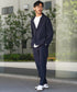 イージー セットアップ | 洗える カジュアルスーツ 上下セット メンズ テーラードジャケット ジャケット おしゃれ スラックス パンツ オフィスカジュアル