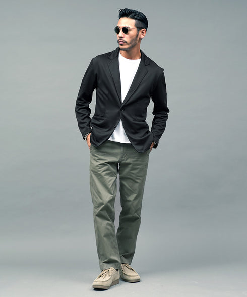 【カラー:ブラック】着用モデル:180cm 66kg、着用Lサイズ