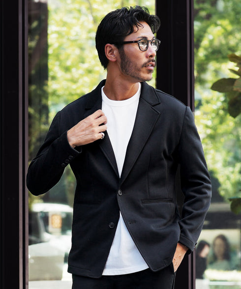 【カラー:NEWブラック】着用モデル:180cm 66kg、着用Lサイズ