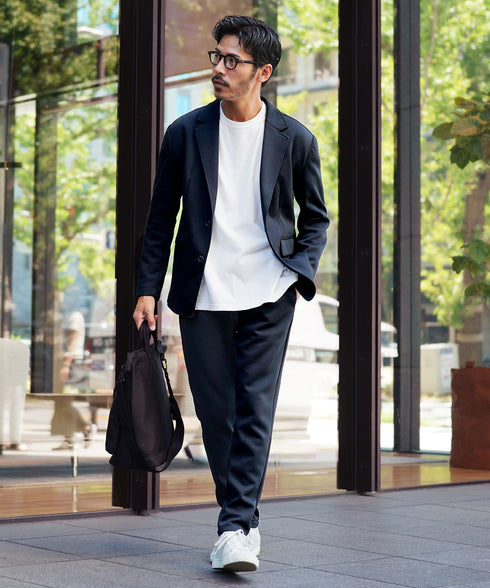 【カラー:NEWブラック】着用モデル:180cm 66kg、着用Lサイズ