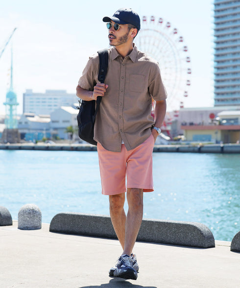 ブラウン MODEL : GO 180cm 66kg Lsize