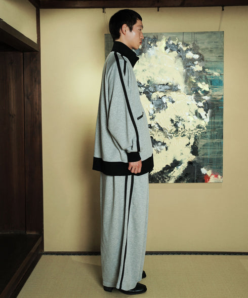 U.S. POLO ASSN. / ユーエスポロアッスン 別注 コラボ オーバーサイズ フルジップ ラグランスリーブ トラック トラックジャケット / ブルゾン