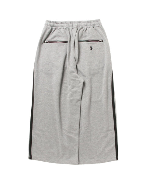 U.S. POLO ASSN. / ユーエスポロアッスン 別注 コラボ オーバーサイズ 総ゴム ライン配色 トラックパンツ