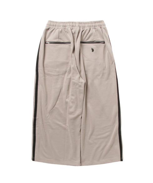 U.S. POLO ASSN. / ユーエスポロアッスン 別注 コラボ オーバーサイズ 総ゴム ライン配色 トラックパンツ