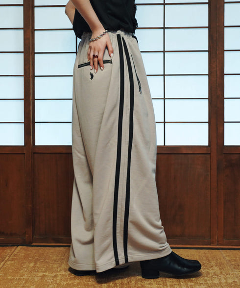 U.S. POLO ASSN. / ユーエスポロアッスン 別注 コラボ オーバーサイズ 総ゴム ライン配色 トラックパンツ