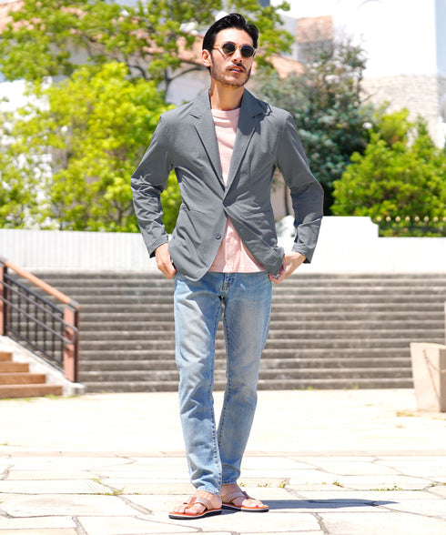 グレー MODEL : GO 180cm 66kg Lsize