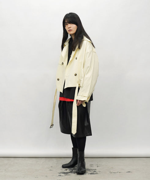 H177 / 着用サイズ:L エクリュ 着用トップス:218707 着用ボトムス:217612