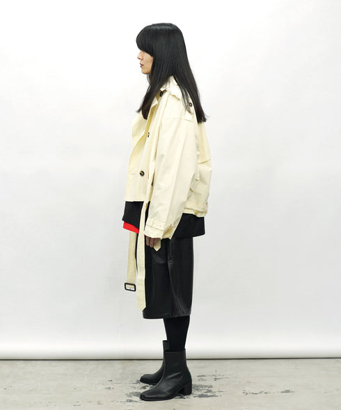 H177 / 着用サイズ:L エクリュ 着用トップス:218707 着用ボトムス:217612