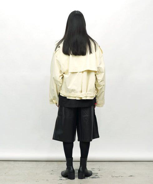 H177 / 着用サイズ:L エクリュ 着用トップス:218707 着用ボトムス:217612