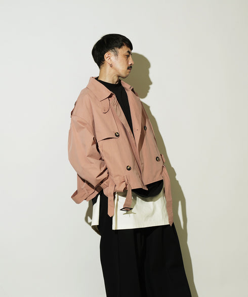 H163 / 着用サイズ:M スモークピンク