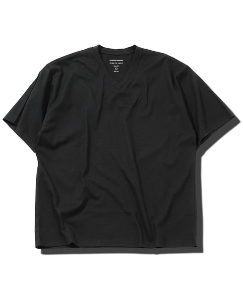 汗ジミ防止VネックTシャツ│メンズ 汗染みしないVネックTシャツ インナー ゆったり ホワイト ブラック チャコール