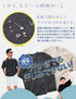 汗ジミ防止VネックTシャツ│メンズ 汗染みしないVネックTシャツ インナー ゆったり ホワイト ブラック チャコール
