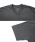 汗ジミ防止VネックTシャツ│メンズ 汗染みしないVネックTシャツ インナー ゆったり ホワイト ブラック チャコール