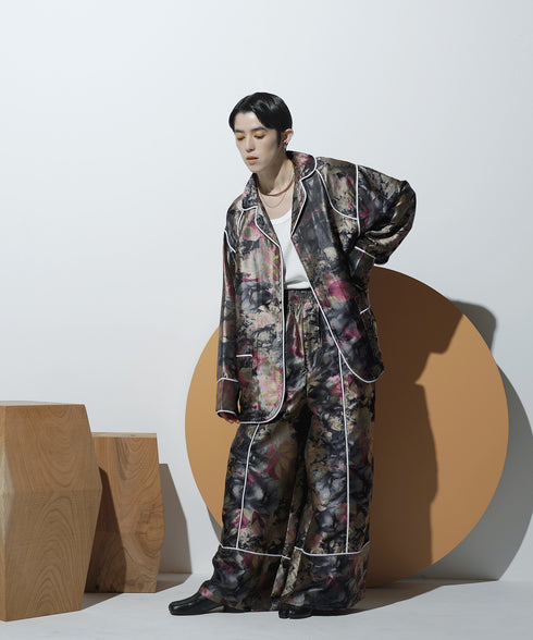 H167 / 着用サイズ: M*グレー インナー:217749 ボトムス:216862