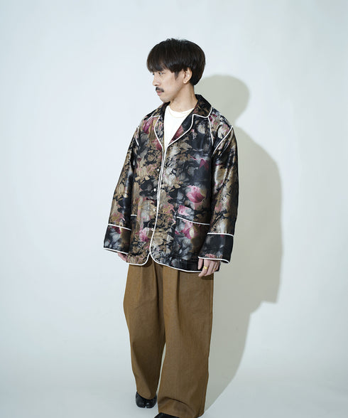 H163 / 着用サイズ: S*グレー インナー:217674 ボトムス:217647