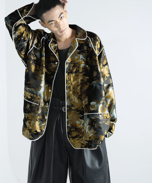 H178 / 着用サイズ: L*ベージュ インナー:217749 ボトムス:217612