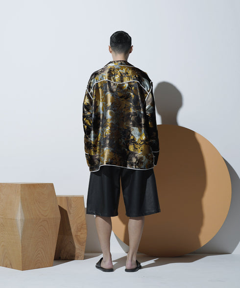 H178 / 着用サイズ: L*ベージュ インナー:217749 ボトムス:217612