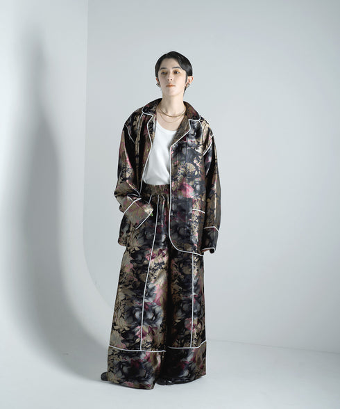 H167 / 着用サイズ:M グレー 着用トップス:217749 着用ボトムス:216862