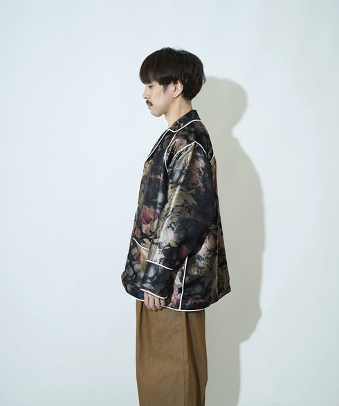 H163 / 着用サイズ:S グレー 着用トップス:217674 着用ボトムス:217647