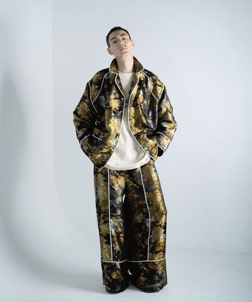 H178 / 着用サイズ:L ベージュ 着用トップス:217674 着用ボトムス:216862