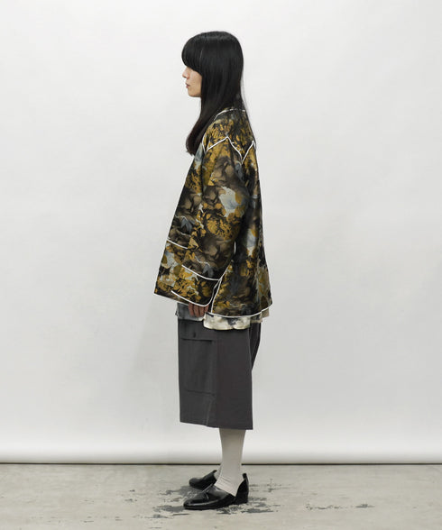 H177 / 着用サイズ:L ベージュ 着用トップス:217621 着用ボトムス:217641