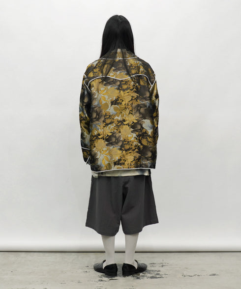 H177 / 着用サイズ:L ベージュ 着用トップス:217621 着用ボトムス:217641