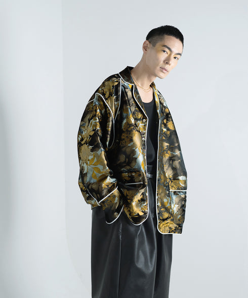 H178 / 着用サイズ:L ベージュ 着用トップス:217749 着用ボトムス:217612