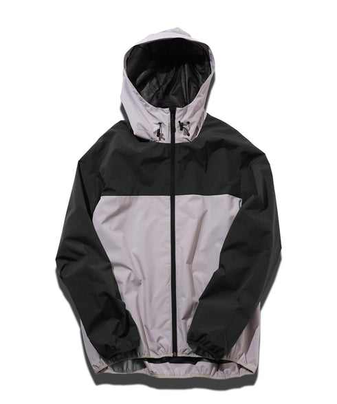 ライトグレー×ブラック(パーカー) MODEL : GO 180cm 66kg Lsize