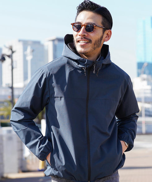 ネイビー(パーカー) MODEL : GO 180cm 66kg Lsize