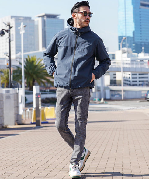 ネイビー(パーカー) MODEL : GO 180cm 66kg Lsize