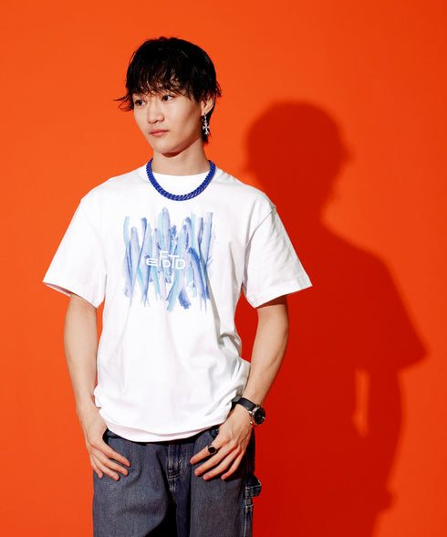 ホワイト/ブルー 169cm/53kg 着用サイズL