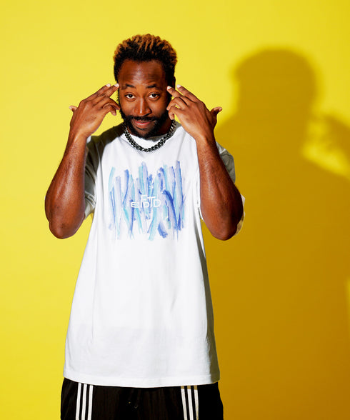 ホワイト/ブルー 178cm/78kg 着用サイズXXL