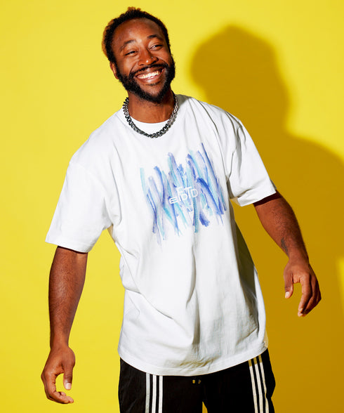 ホワイト/ブルー 178cm/78kg 着用サイズXXL