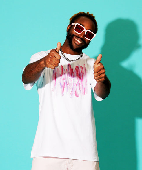 ホワイト/パープル 178cm/78kg 着用サイズXL