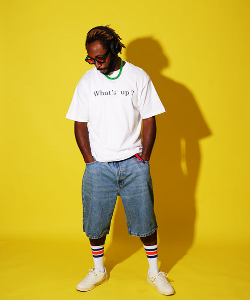 ホワイト 178cm/78kg 着用サイズXL