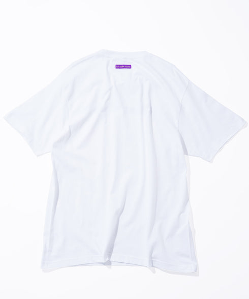 EF DOM TO DO / イーエフダムトゥードゥー Whats up? グラフィック Tシャツ 半袖 プリント ショートスリーブTEE