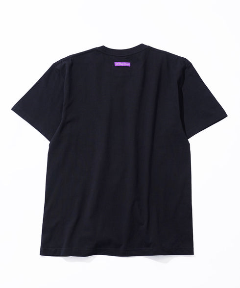 EF DOM TO DO / イーエフダムトゥードゥー ロゴ刺繍 Tシャツ 半袖 ショートスリーブTEE