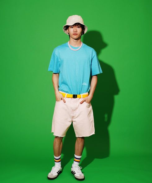 スカイブルー 169cm/53kg 着用サイズL