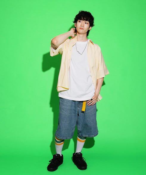 イエロー 169cm/53kg 着用サイズXL