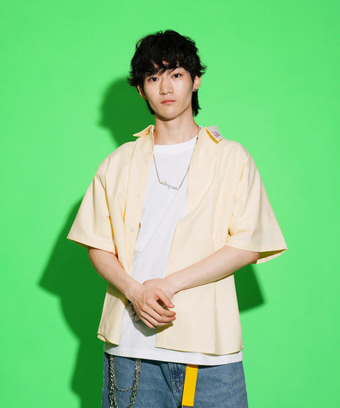 イエロー 169cm/53kg 着用サイズXL