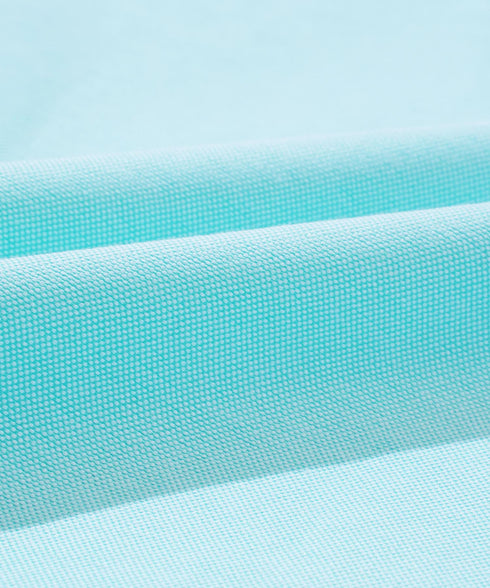 EF DOM TO DO / イーエフダムトゥードゥー ラグラン オックスシャツ 半袖 セットアップ オーバー ロゴ刺繍 ワンポイント