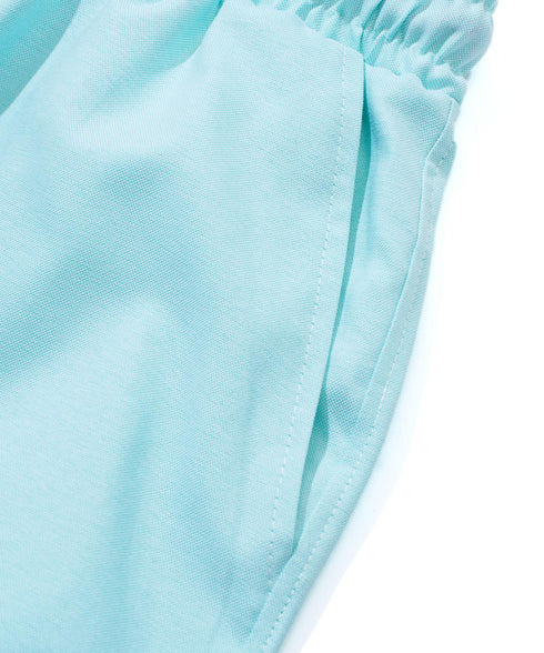 EF DOM TO DO / イーエフダムトゥードゥー オックス ショートパンツ バスパン セットアップ ショーツ ロゴ刺繍 ワンポイント