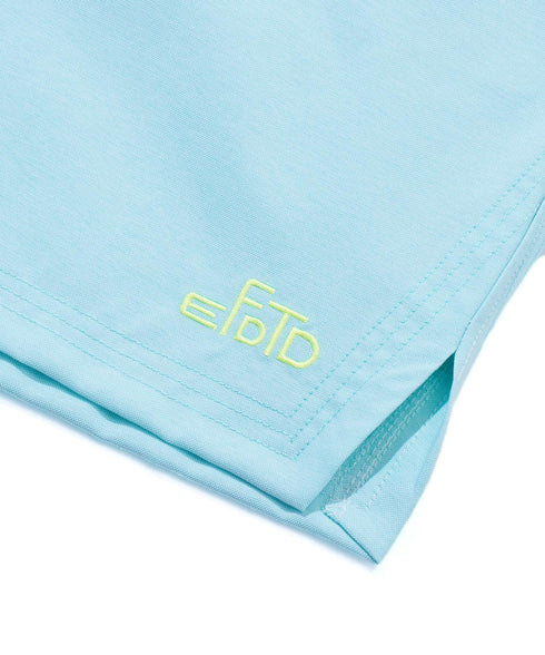 EF DOM TO DO / イーエフダムトゥードゥー オックス ショートパンツ バスパン セットアップ ショーツ ロゴ刺繍 ワンポイント