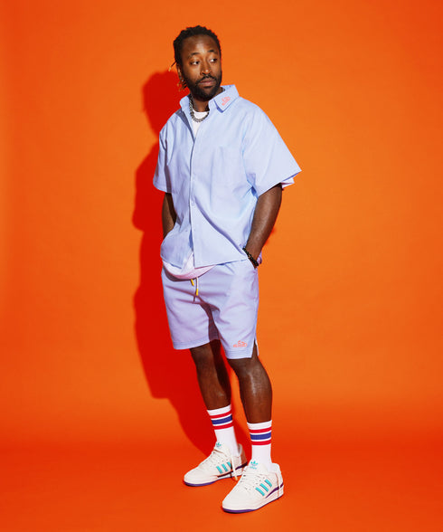 スカイブルー 178cm/78kg 着用サイズXL