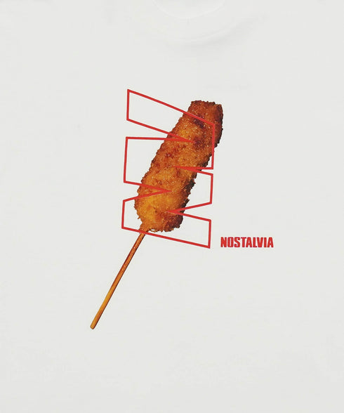 I Love Kushikatsu / アイラブクシカツキッズTシャツホワイト詳細3