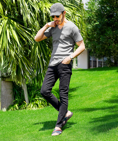 杢グレー MODEL : GO 180cm 66kg Lsize