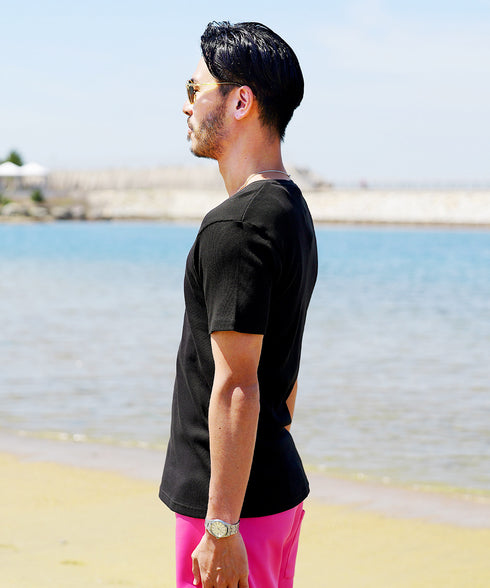 ブラック MODEL : GO 180cm 66kg Lsize