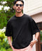 UVカット梨地 裾スリット入りBIGTシャツ