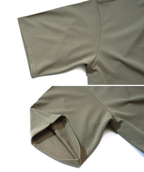 UVカット梨地BIGサイズシャツ